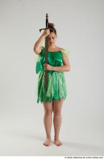 KATERINA STANDING POSE WITH SWORD